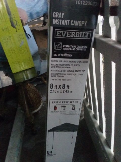 Everbolt. Grey Instant Canopy