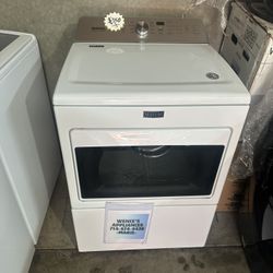 WHITE MAYTAG GAS DRYER 