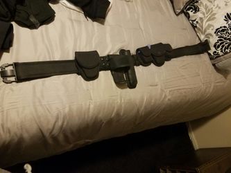 Security duty belt