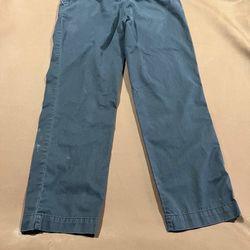 Polo Ralph Lauren Chino Pants Mens 32x28 Navy Blue Casual Dress Trousers