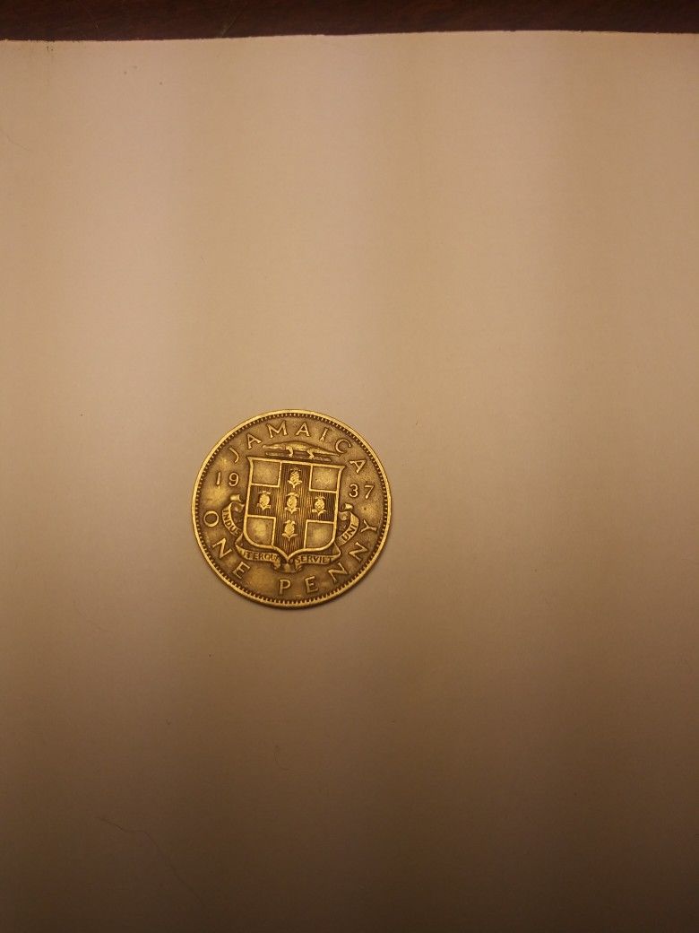 1937 Jamacia One Penny