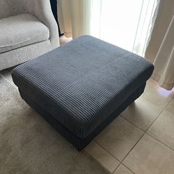 Couch Ottoman Grey