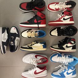 ALL AVAILABLE NO NEED TO ASK. ALL JORDAN 1. ALL 9.5