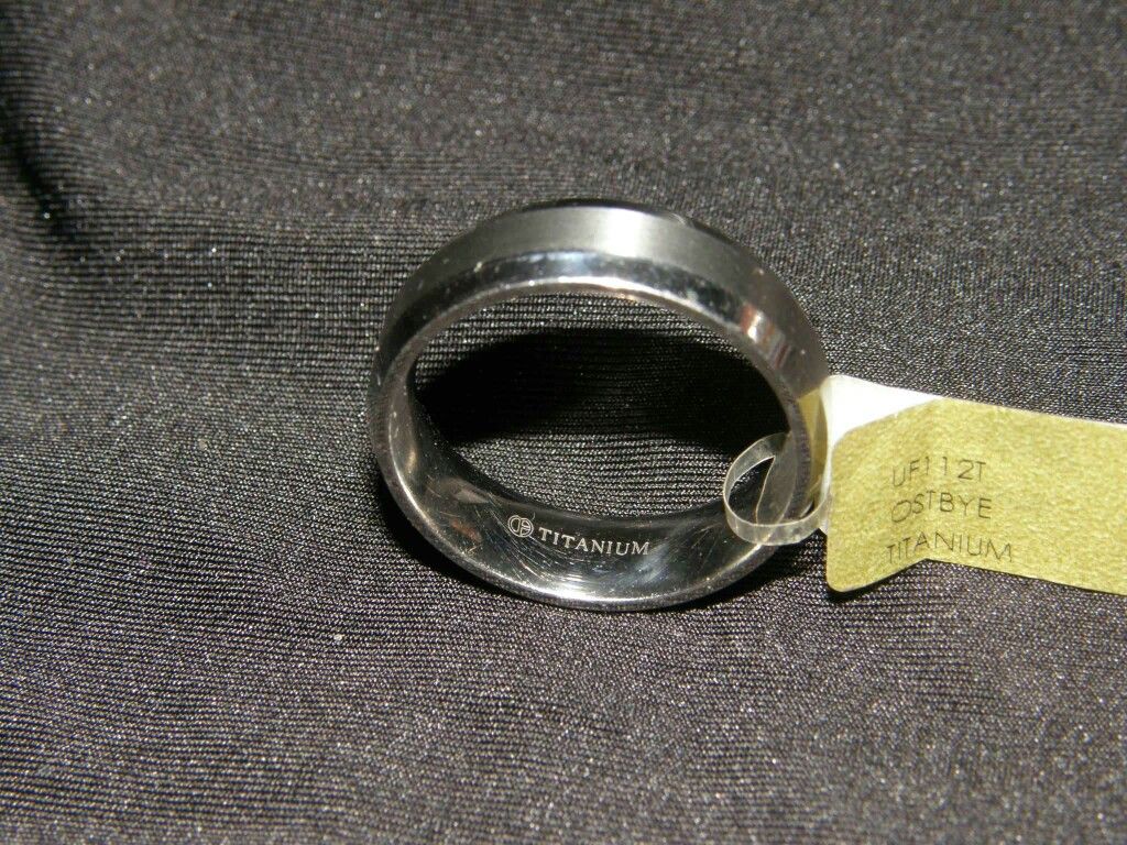 Men's Ostbye Titanium Ring Brand New with Tag
