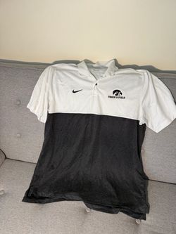 Nike Iowa Hawkeyes Track & Field Dri-FIT Polo Men’s XL