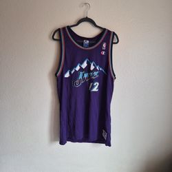 John Stockton Champion Jersey Size 48