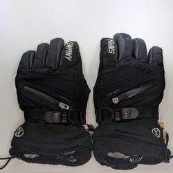 Tri plex Swany Ladies Leather Gloves Black   Size L