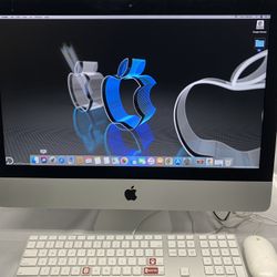 I-MAC 21.5 Inches..( MONTERREY SOFTWARE ) 128.0  SSD. ( Capacity )  8.0 GB RAM . READY FOR CLASSES  Looks Like Brand New 
