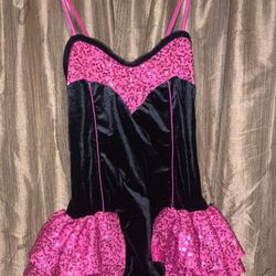 Performance  Ballerina Pink  Sequin Dress  Size   Large   GIRL   Halloween costume B-12