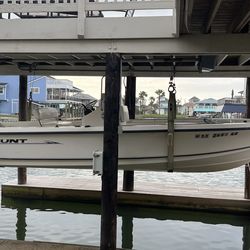 Sea Hunt Boat Motor and Trailer