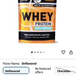 Tgs Whey Protein Unflavored