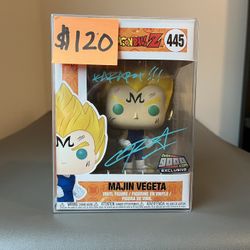 Funko Pop- Majin Vegeta (signed)