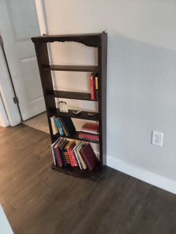 Small wood shelves