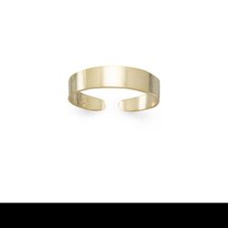 14 Karat Gold Plated Toe Ring