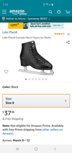 Lake Placid figure skate shoes