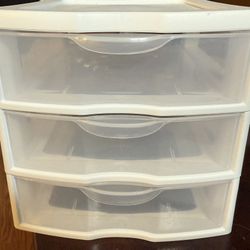 Mini Plastic Storage Drawers