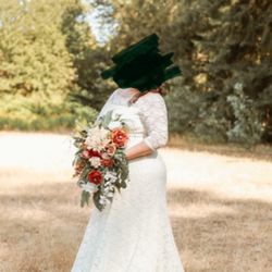 Wedding Dress 12-14 Size 