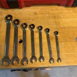 Kobalt Ratcheting Wrench Set Standard