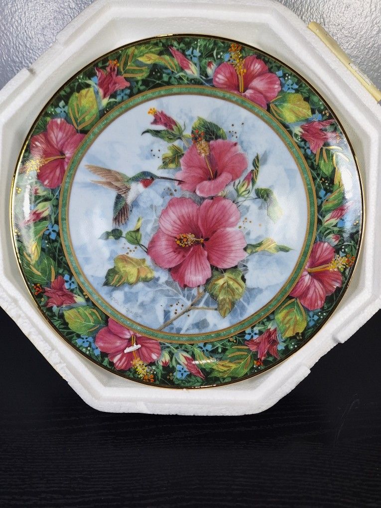 The Imperial Hummingbird Collectors Plate