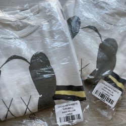 Travis Scott kaws fragment tee L&XL