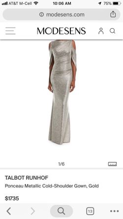 Talbot Runhof Designer Gown