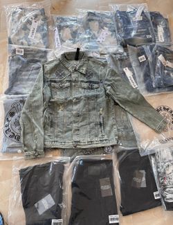 Chrome Hearts Denim Jacket Large 