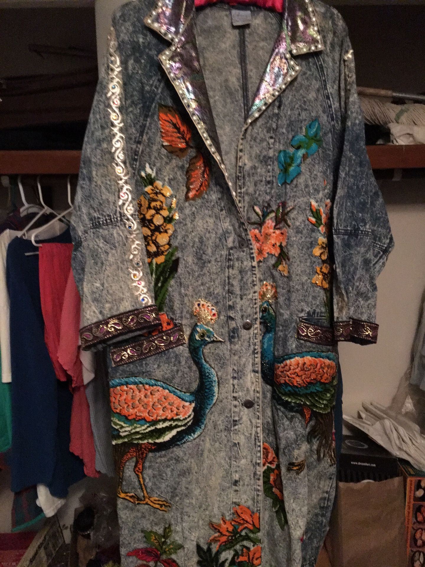 Peacock demium coat