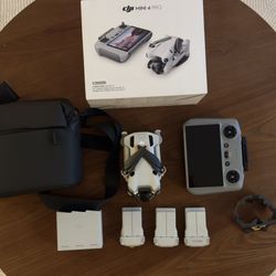 DJI - Mini 4 Pro Fly More Combo Plus Drone and RC 2 Remote Control with Built-in Screen