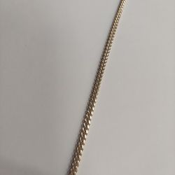 14k 9" Cuban Gold Bracelet