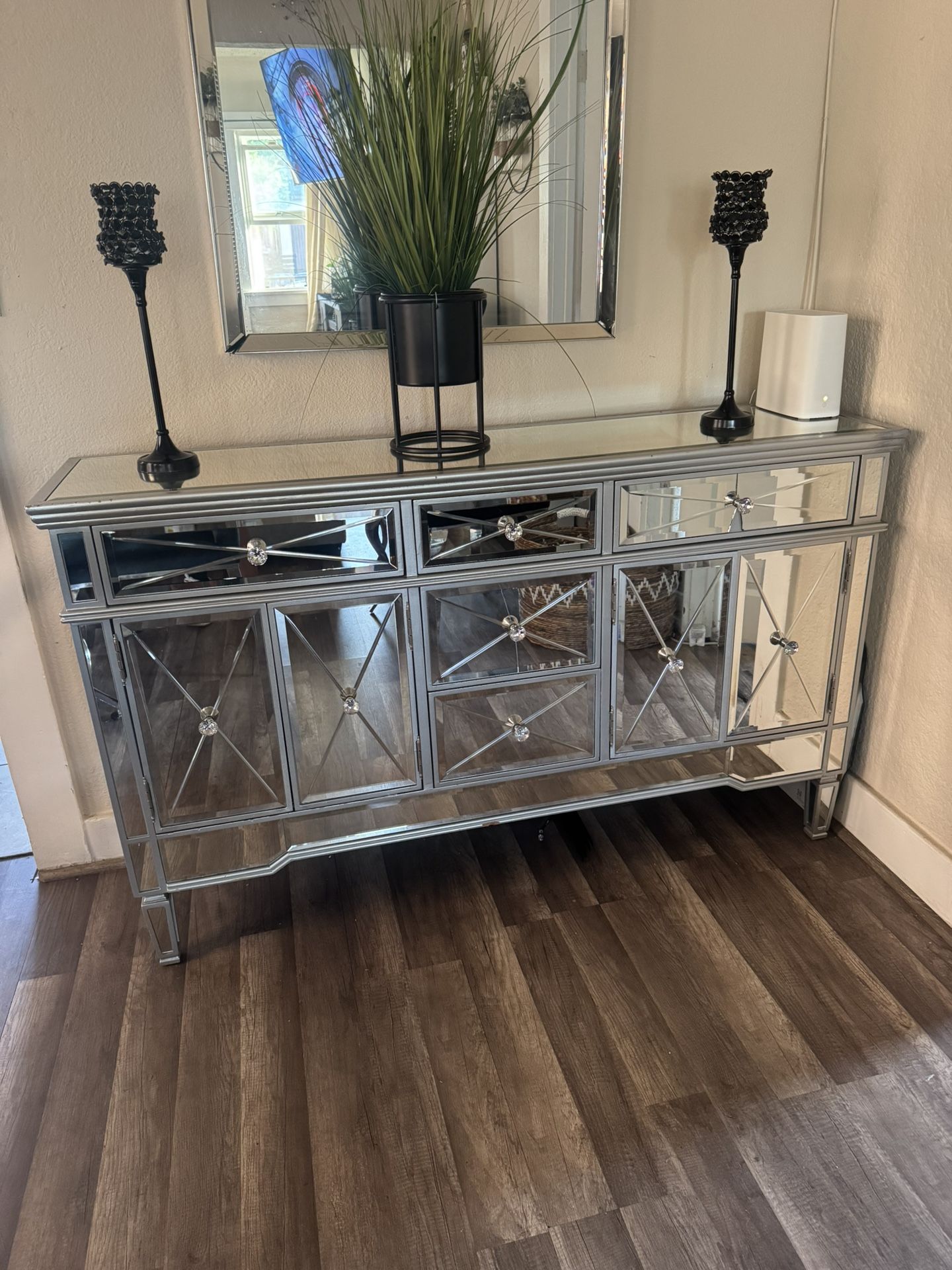 Mirrored Sideboard