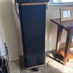 Vandersteen black tall matching speakers OBO