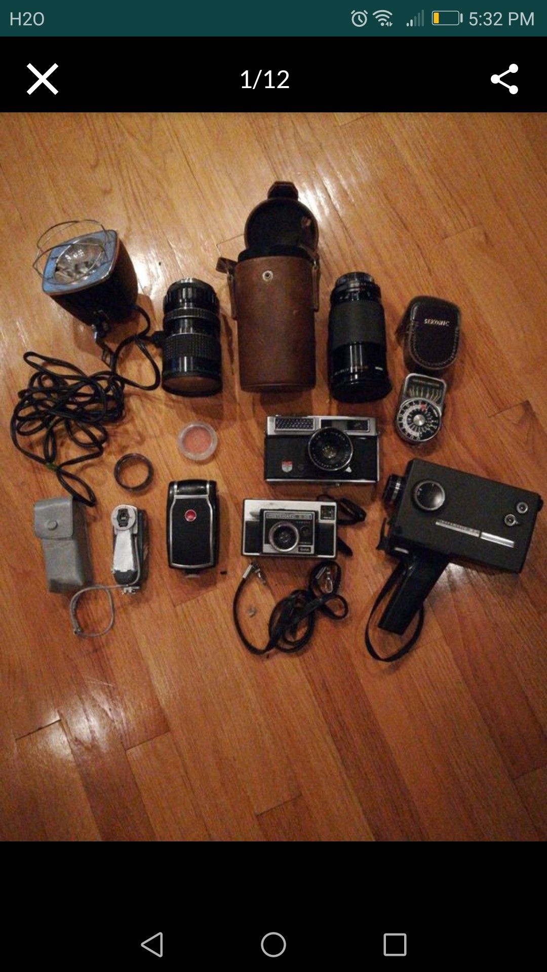 Vintage camera lot
