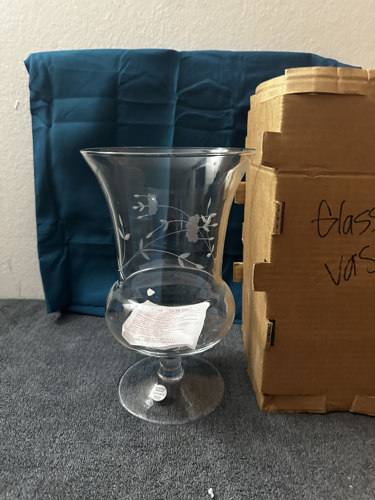 Princess House Florero / Flower Vase