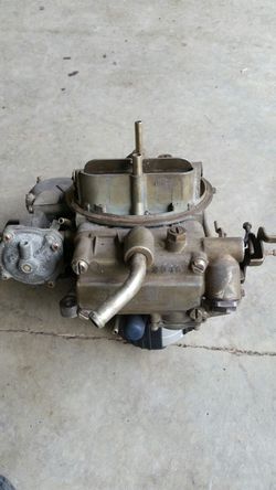 Holly/Motorcraft carburetor