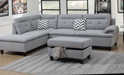 3-Pcs Sectional Set - F