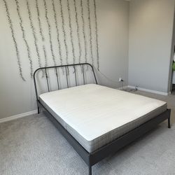 IKEA QUEEN PLATFORM BED FRAME