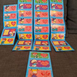 Vintage Rugrats Valentine's Day Cards! 32 Count! 