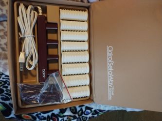 Clairol electric curlers travel set