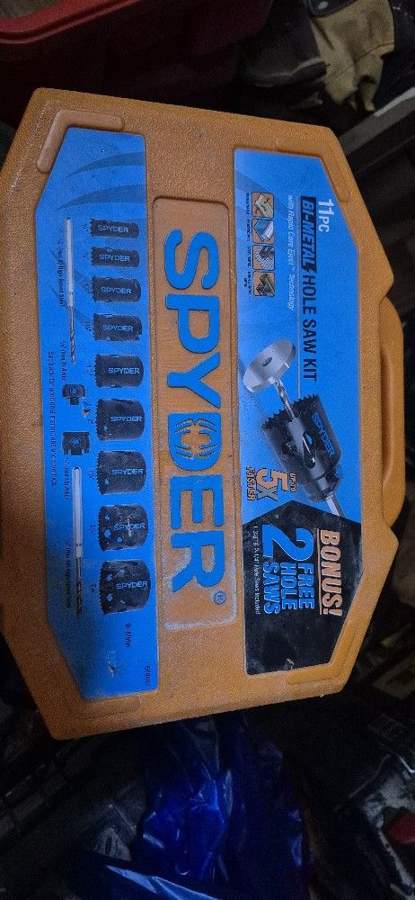 Spyder Hole Saw Kit