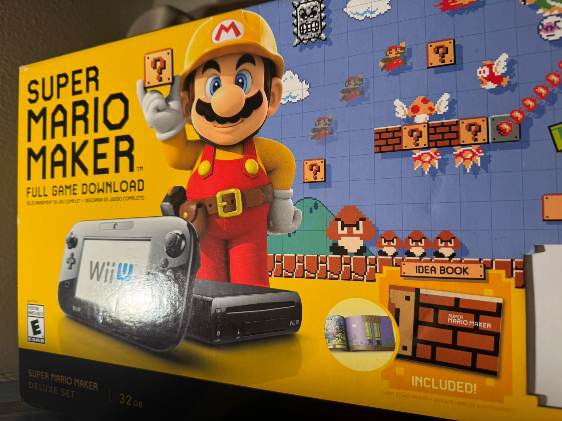 Mario Maker Nintendo Wii U Complete