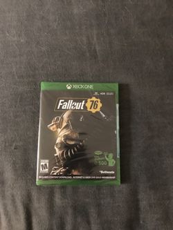 Fallout 76 Xbox one