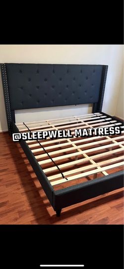 King size bed frame only
