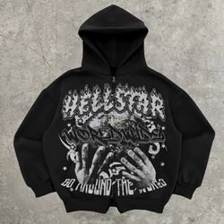 Hellstar Black Hoodie 
