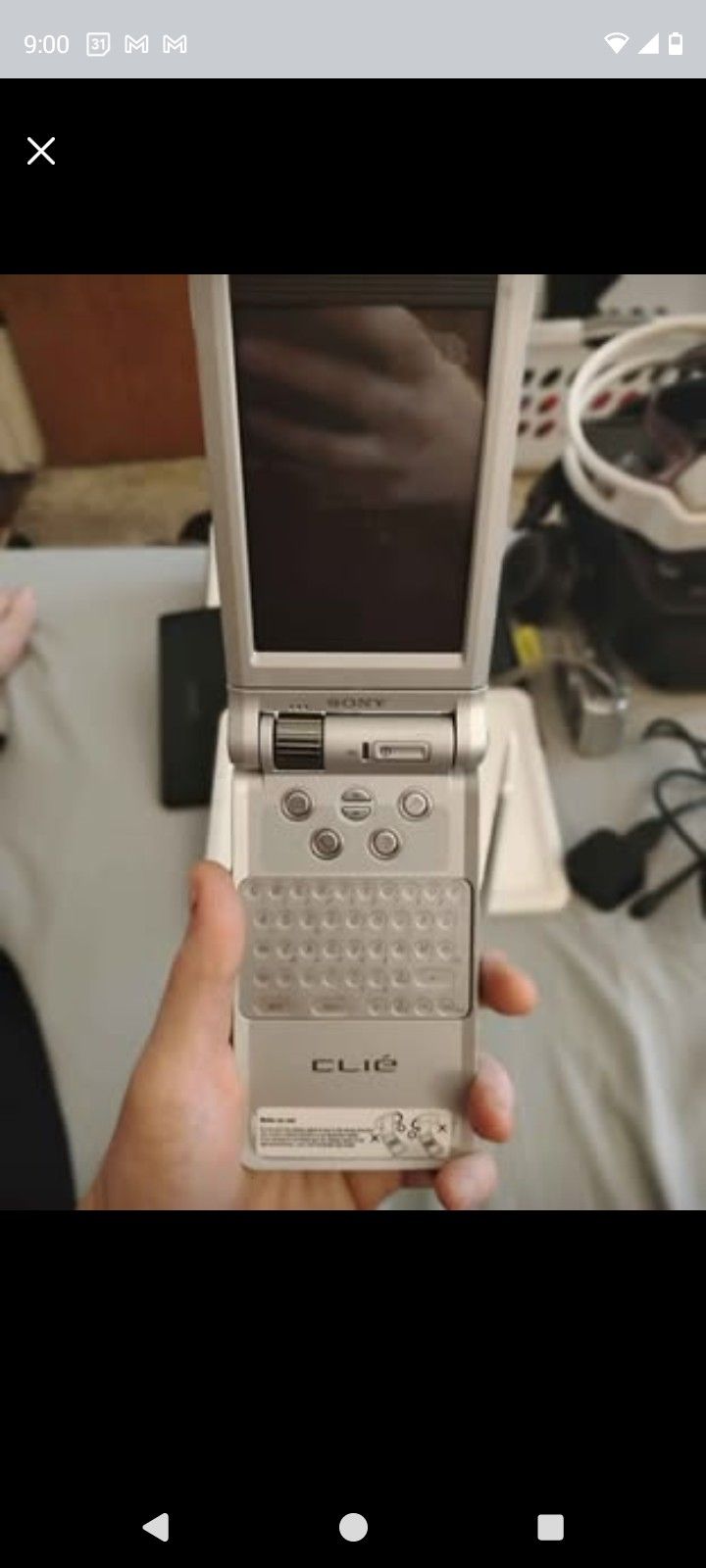 Clie Peg-nx70v Sony Palm PDA