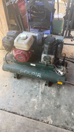 Honda GX 200 dual tank gas air compressor
