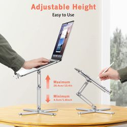Laptop Stand 360 Degree Rotation Adjustable Portable for 10" - 17" Laptop Tablet