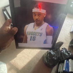 Carmelo Anthony Picture With Frame 