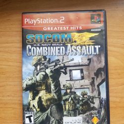 Playstation 2 Game (Socom U.S Navy Seals Combined Assault)