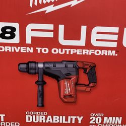 Milwaukee M18 FUEL 18V Lithium-lon Brushless Cordless 1-9/16 in. SDS-Max Rotary Hammer (Tool-Only)