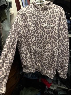Women’s white fox hoodie